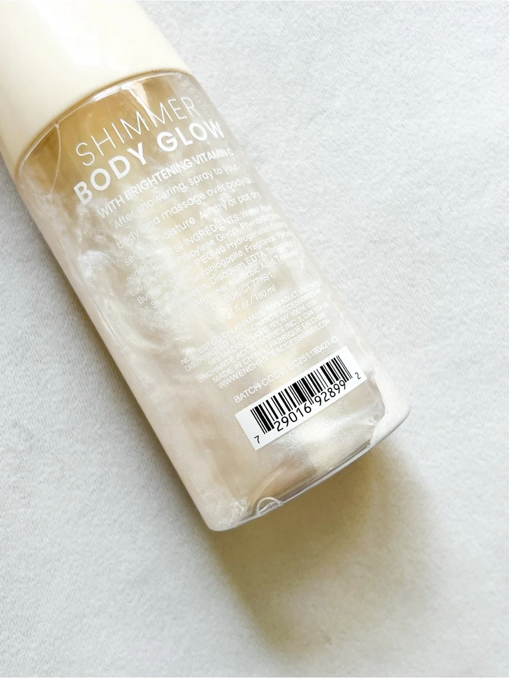 Golden Hour Shimmer Body Glow - Cream & Gold